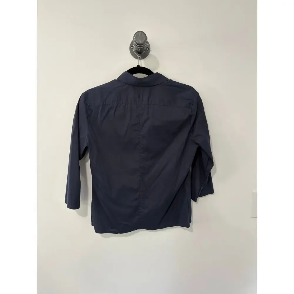 Emanuele Maffeis Cotton Blend Blouse Size XL